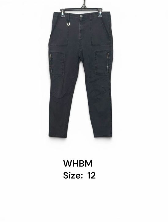 White House Black Market Denim - White House Black Market Black THE SLIM CROP Utility Jeans SIZE: 12 #5